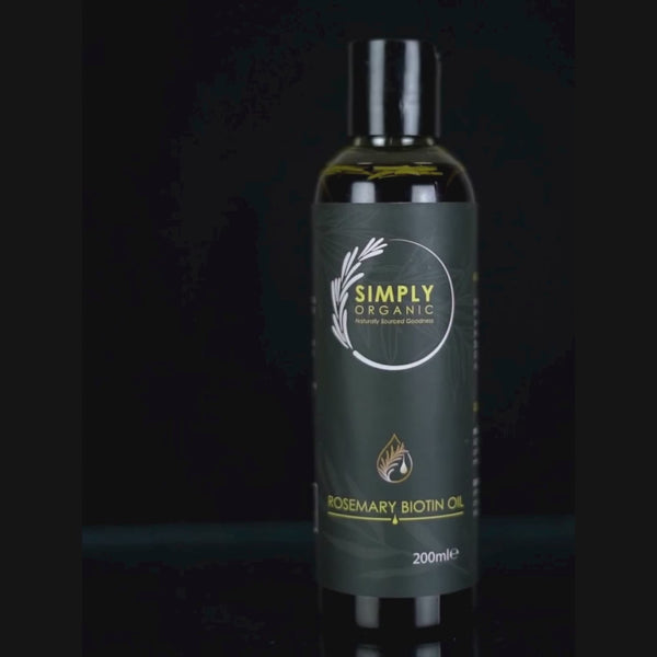 Rosemary biotin oil video